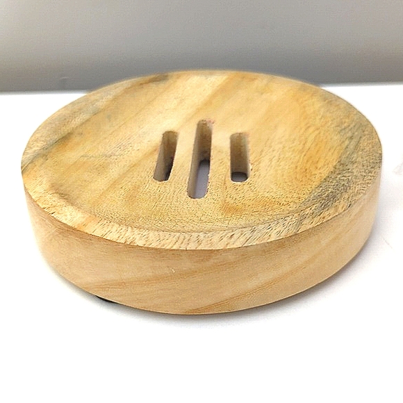NWT handcrafted wooden soap tray - Picture 2 of 5